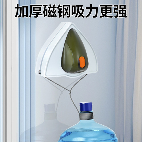 儲水玻璃擦家用雙面擦抹洗窗戶保潔清潔工具噴水強磁擦玻璃神器