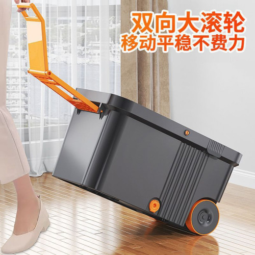 加大加厚款家用旋轉拖把家用自動拖把桶懶人免手洗一拖淨拖地墩布