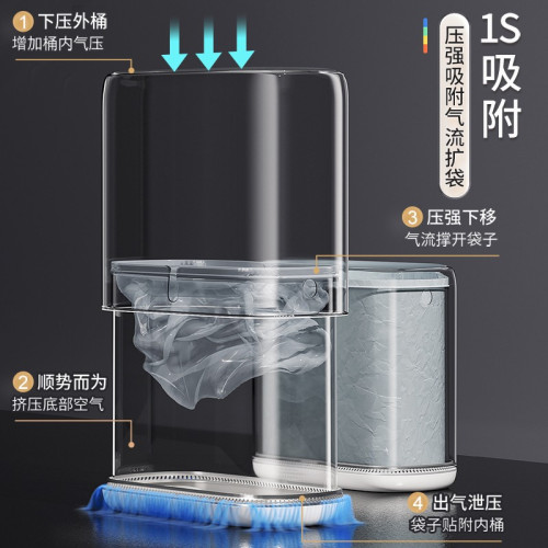 佳幫手家用垃圾桶2024新款衛生間厠所專用帶蓋大容量客廳廚房夾縫