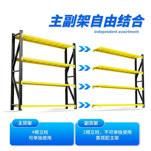 倉儲貨架置物架多層落地超市展示架倉庫家用收納架輕中型重型角架