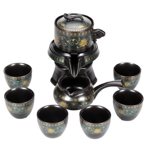懶人自動功夫茶具禮盒套裝家用簡約陶瓷整套商務創意活動禮品
