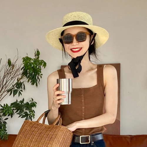 14oz台階杯水杯可攜式啤酒杯304不鏽鋼吸管杯車用保溫杯400ml冰霸杯 14oz台階杯水杯可攜式啤酒杯304不鏽鋼吸管杯車用保溫杯400ml冰霸杯