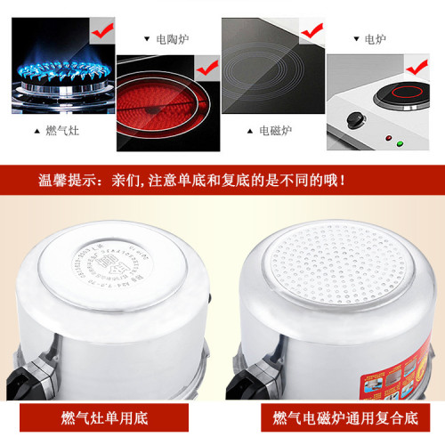 金喜 18cm迷你壓力鍋 瓦斯爐家用瓦斯電磁爐通用鋁高壓鍋