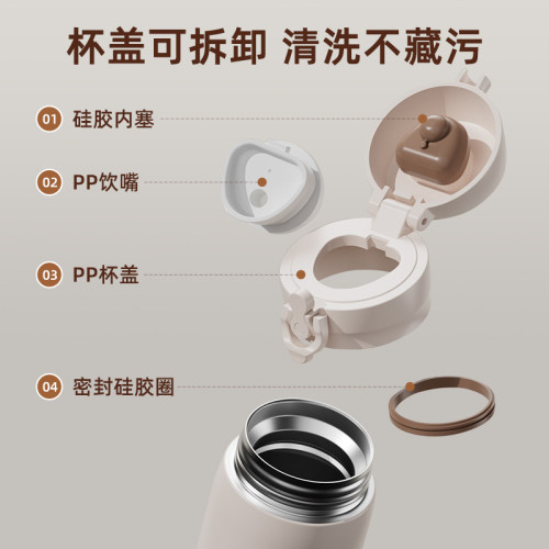 富光316不鏽鋼保溫杯可攜式可愛簡約大容量水杯子學生彈跳蓋禮品杯 富光316不鏽鋼保溫杯可攜式可愛簡約大容量水杯子學生彈跳蓋禮品杯