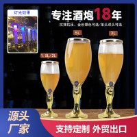 5升酒砲 紥啤酒砲1.5L3L發光冰柱啤酒塔 分酒器調酒器酒具