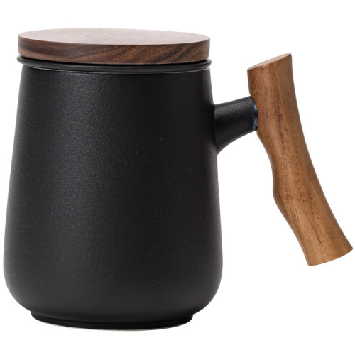 第二集陶瓷馬克杯創意杯子辦公室泡茶水杯茶水分離過濾茶杯輕奢