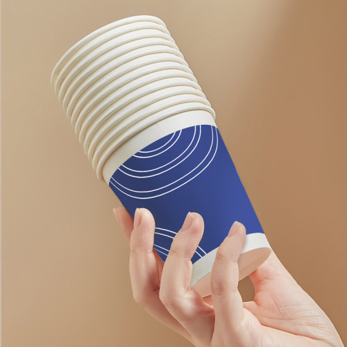 蔚藍商務一次性杯子紙杯加厚耐用家用商用辦公杯咖啡杯 蔚藍商務一次性杯子紙杯加厚耐用家用商用辦公杯咖啡杯