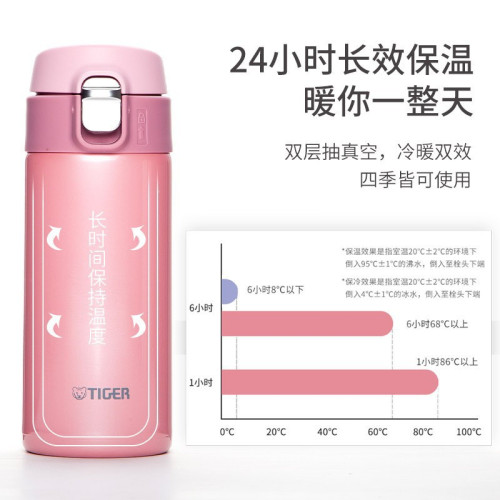 日本TIGER虎牌保溫杯MMJ/A48C480ml不鏽鋼水杯禮品杯刻字