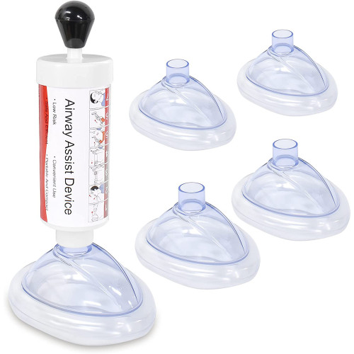 choking rescue device呼吸訓練器窒息急救援面罩人工具心肺活量