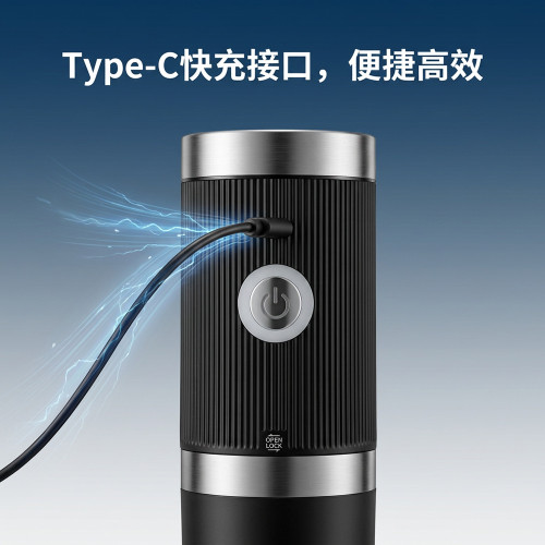 可攜式電動磨豆咖啡機USB充電咖啡磨電動咖啡研磨器咖啡磨粉