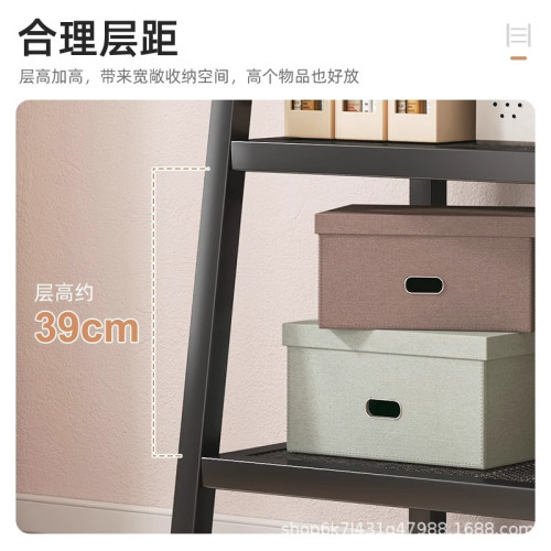 置物架廚房落地臥室梯形貨架多層零食書架浴室衛生間收納儲物架子