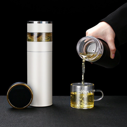 新款禮盒商務智能保溫杯男女水杯316不鏽鋼茶水分離杯顯示溫度杯 新款禮盒商務智能保溫杯男女水杯316不鏽鋼茶水分離杯顯示溫度杯