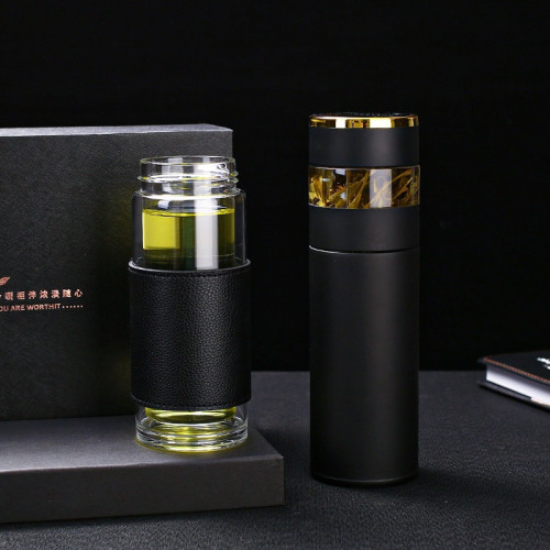 新款禮盒商務智能保溫杯男女水杯316不鏽鋼茶水分離杯顯示溫度杯 新款禮盒商務智能保溫杯男女水杯316不鏽鋼茶水分離杯顯示溫度杯