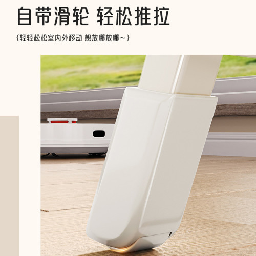 折曡加厚晾衣架落地陽台家用掛衣架室內涼衣桿戶外簡易曬被子衣架