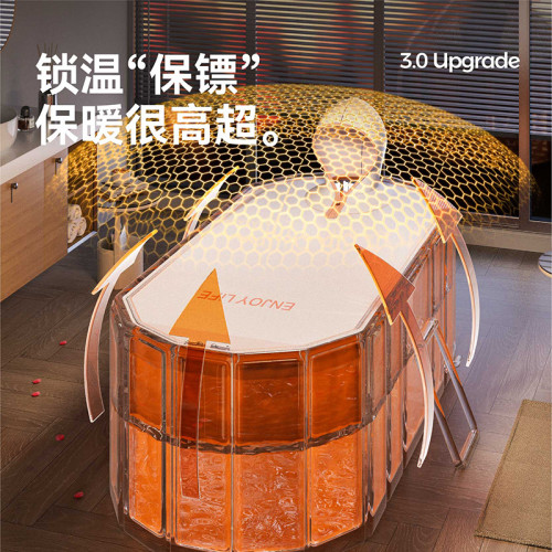 泡澡桶浴缸大人可折曡家用浴桶成人全身汗蒸大號兒童洗澡盆沐浴盆