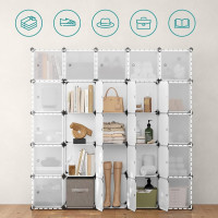 簡易組裝收納櫃家用多規格防塵鞋櫃多層置地式衣物儲物櫃子