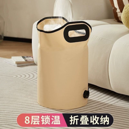 可折曡泡腳桶過小腿家用可攜式保溫高深過膝足浴洗腳盆恒溫泡腳袋