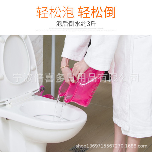 泡腳桶足浴盆男女洗腳家用按摩塑膠高筒宿舍泡腳鞋泡腳