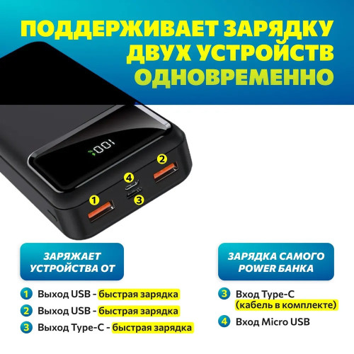 20000足容行動電源PD 20W充電寶2萬Type C輸出適用蘋果15安卓