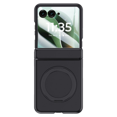 適用moto 60Ultra折曡旋轉支架moto60全包鉸鏈款磁吸無線充電防摔