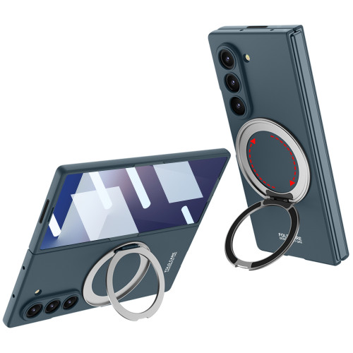 適用三星zfold7手機殼鋼化膜Galaxyzfold7摺疊螢幕旋轉支架硬殼