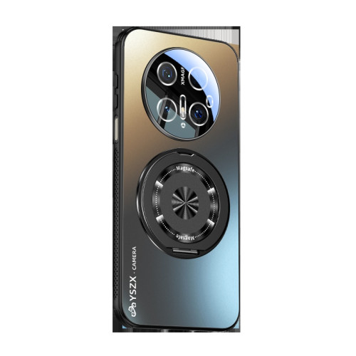 適用華爲mate70pro+手機殼磁吸360度旋轉支架磨砂mate60RS保護套