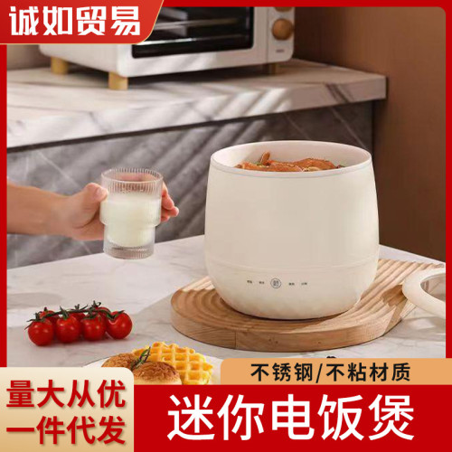家用迷你電飯煲多功能可攜式電煮鍋宿舍煮飯電熱鍋電飯煲2到3人