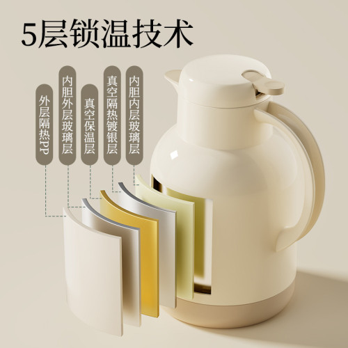 JEKO保溫壺家用大容量熱水瓶茶瓶辦公室學生宿舍熱水壺