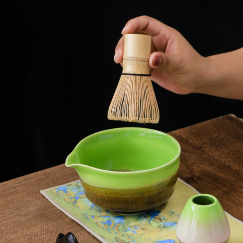 抹茶茶具套裝日式茶筅抹茶碗茶筅立百本立禮盒百本立工具筅