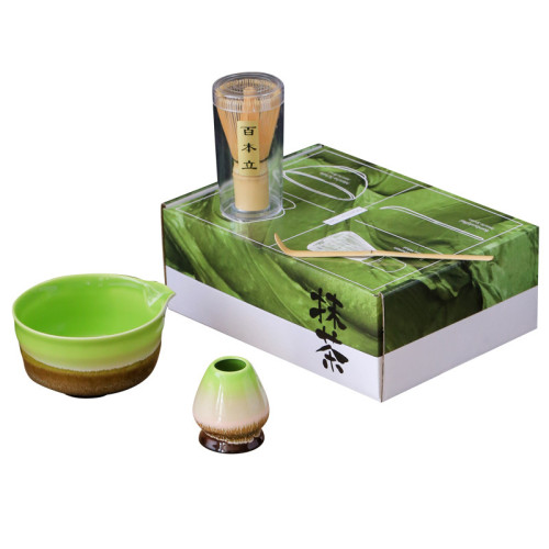 抹茶茶具套裝日式茶筅抹茶碗茶筅立百本立禮盒百本立工具筅