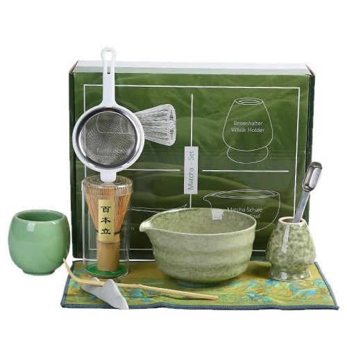 抹茶碗陶瓷日式打抹茶用套裝茶筅竹子抹茶刷百本立宋代點茶道禮盒
