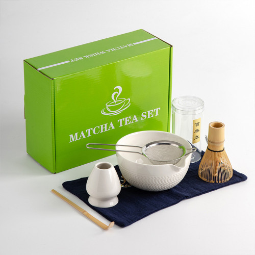 茶筅日式百本立抹茶刷打抹茶茶筅立 宋代點茶具禮盒套裝陶瓷禮盒
