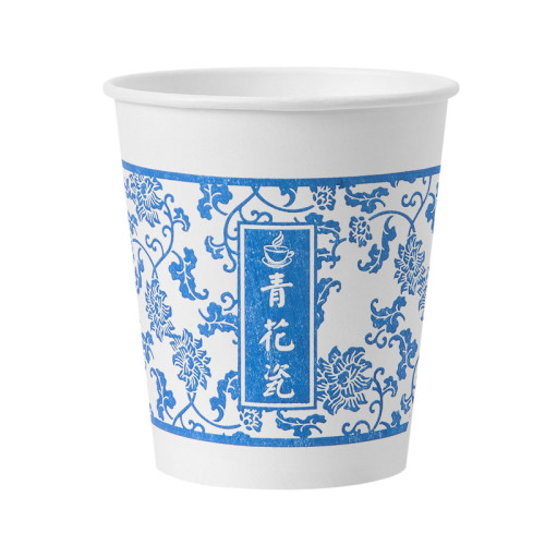 一次性杯子紙杯加厚耐用家用商用辦公杯咖啡杯青花瓷 一次性杯子紙杯加厚耐用家用商用辦公杯咖啡杯青花瓷
