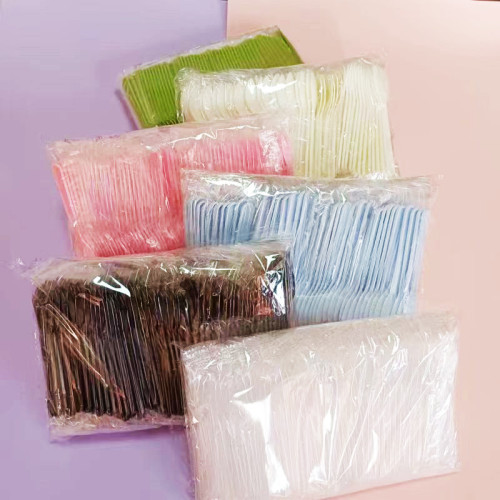 一次性叉勺獨立裝加厚磨砂甜品勺蛋糕叉勺塑膠叉子水果撈塑膠勺叉