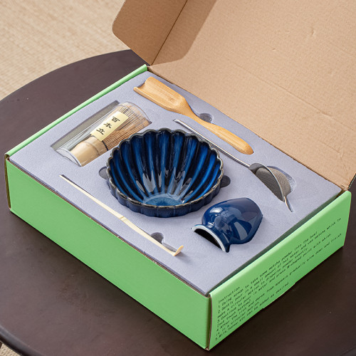 日式窰變百本立抹茶套裝打蛋器抹茶工具茶筅立宋代點茶具
