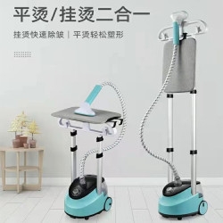 新款家用雙桿蒸汽電熨鬭大容量大功率熨鬭小型手持燙衣機立式