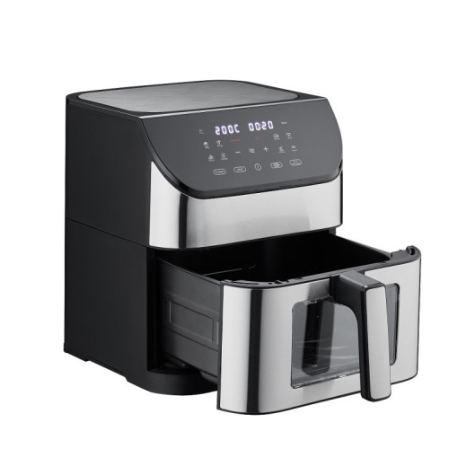8L空氣炸鍋家用大容量可定WiFi無油煙可視內膽airfryer