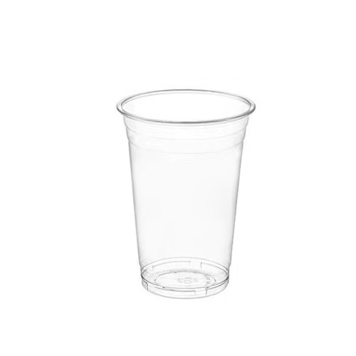 98口徑一次性冰美式外賣塑膠杯PET500ml生椰拿鐵咖啡外帶冷飲杯子