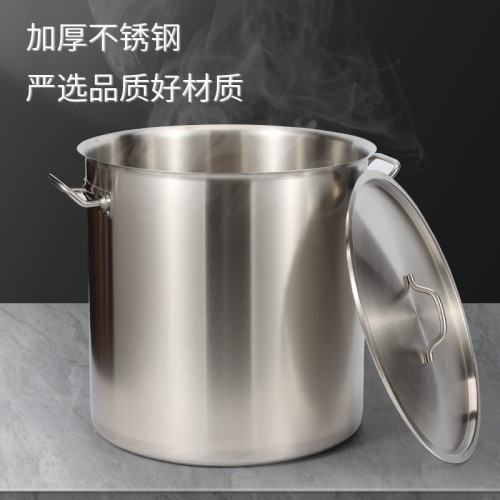 大容量商用不鏽鋼複底桶湯桶飯桶戶外廚具快速導熱