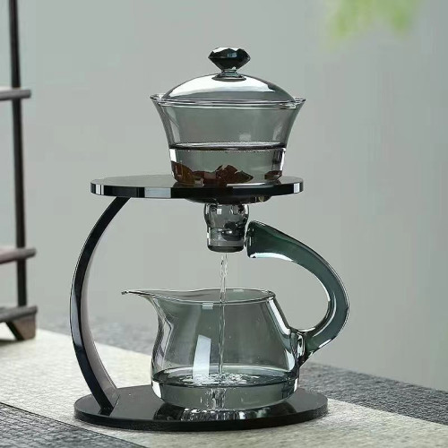 泡茶壺半自動茶具天空之境懶人套裝泡茶器豪華磁吸家用功夫茶具