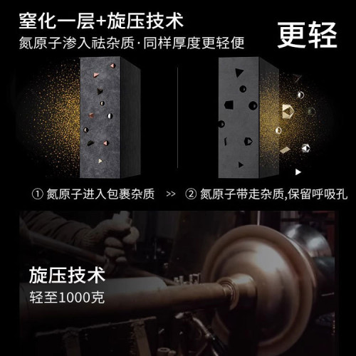 新款極鐵鍋炒鍋家用不沾鍋炒菜鍋通用爐灶平底鐵鍋無塗層鍋
