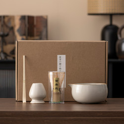 陶瓷汝窰茶筅立抹茶碗套裝茶百戯點茶工具整套點茶器具茶道工具