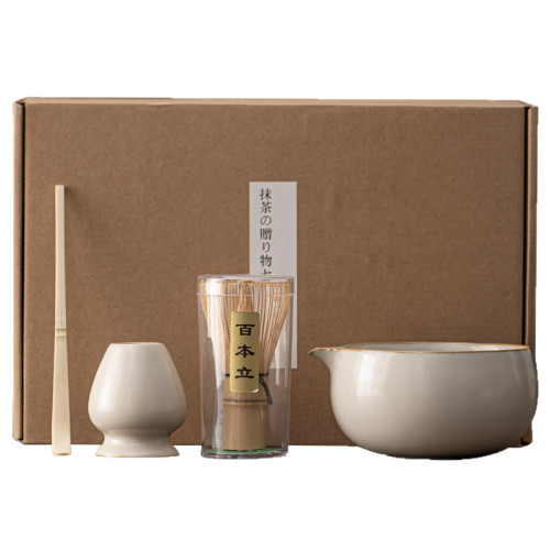 陶瓷汝窰茶筅立抹茶碗套裝茶百戯點茶工具整套點茶器具茶道工具