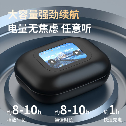 A16智能翻譯不入耳式藍牙耳機OWS降噪無線耳掛式雙耳