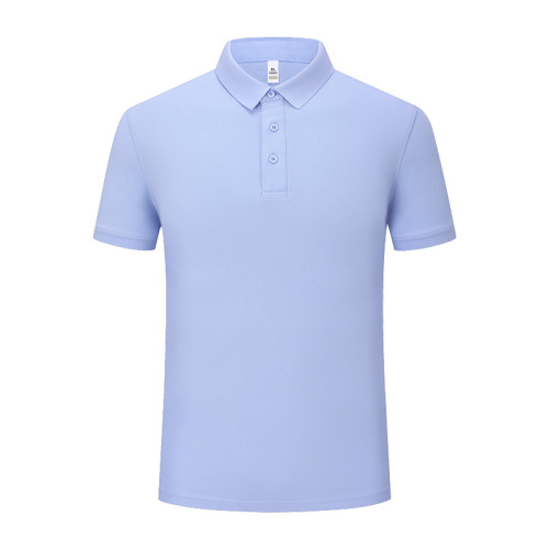 新疆長絨棉冰涼感夏季polo衫高級文化衫短袖翻領工作服