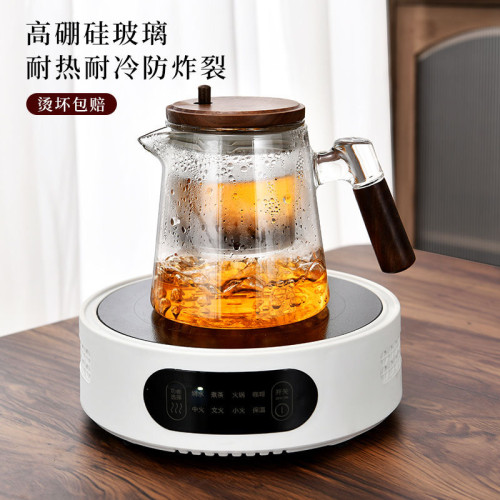飄逸杯泡茶壺家用2025新款耐熱玻璃內膽泡茶杯一鍵茶水分離杯茶具