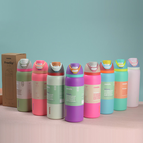 新款owala雙飲運動水壺304不鏽鋼真空保溫杯可攜式大容量水果杯 新款owala雙飲運動水壺304不鏽鋼真空保溫杯可攜式大容量水果杯