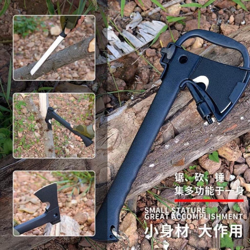 戶外斧頭野外露營裝備開山斧砍柴斧子戰斧多功能伐木斧