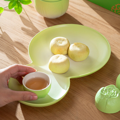創意功夫茶具套裝家用小型輕奢泡茶壺乾泡茶盤整套會客伴手禮