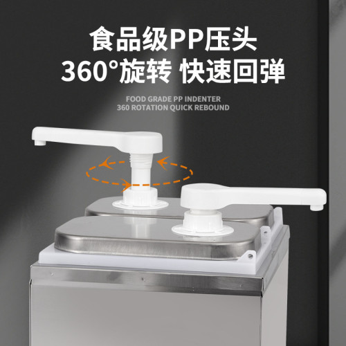 糖漿擠壓瓶醬汁泵糖壓瓶果糖按壓瓶糖漿分裝瓶泵頭按壓頭